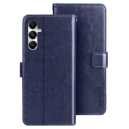 IDEWEI For Samsung Galaxy A05s 4G Leather Cover Drop-proof Phone Case with Wallet