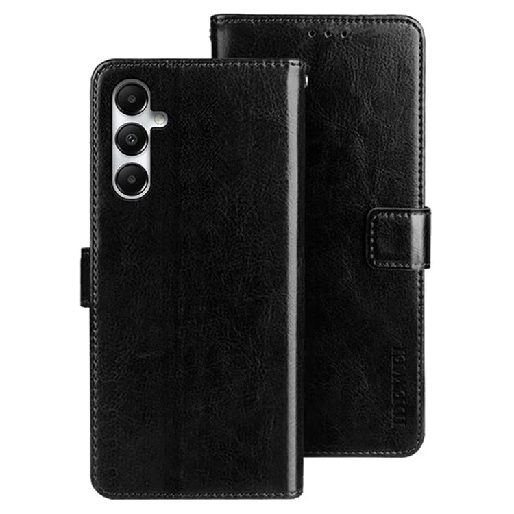 IDEWEI For Samsung Galaxy A05s 4G Leather Cover Drop-proof Phone Case with Wallet