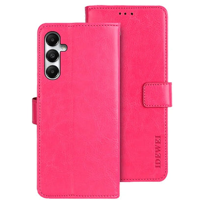 IDEWEI For Samsung Galaxy A05s 4G Leather Cover Drop-proof Phone Case with Wallet