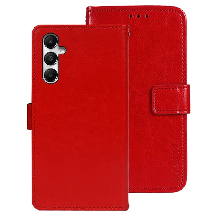 IDEWEI For Samsung Galaxy A05s 4G Leather Cover Drop-proof Phone Case with Wallet