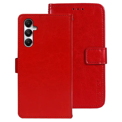 IDEWEI For Samsung Galaxy A05s 4G Leather Cover Drop-proof Phone Case with Wallet