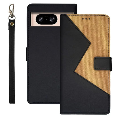 IDEWEI For Google Pixel 8 Case Shockproof Cell Phone Cover Card Slots PU Leather Stand Shell