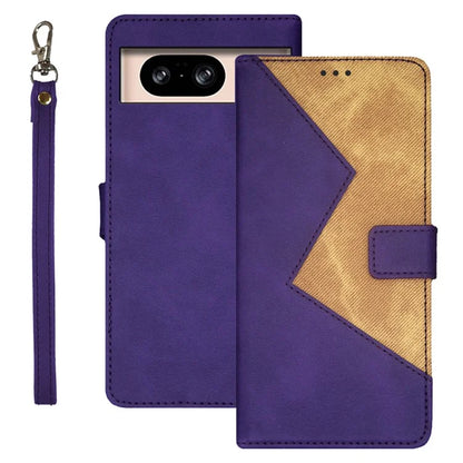 IDEWEI For Google Pixel 8 Case Shockproof Cell Phone Cover Card Slots PU Leather Stand Shell