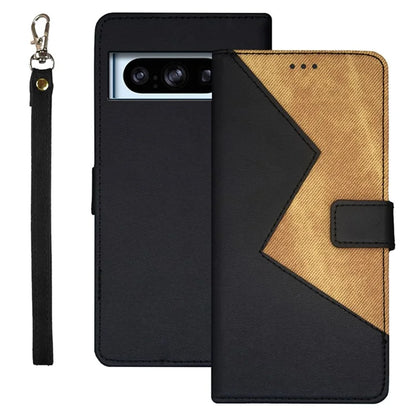 IDEWEI Dustproof Phone Cover for Google Pixel 8 Pro Case Card Slots PU Leather Stand Phone Shell