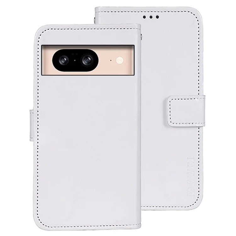 IDEWEI For Google Pixel 8 Case Crazy Horse Texture Leather Cell Phone Stand Cover