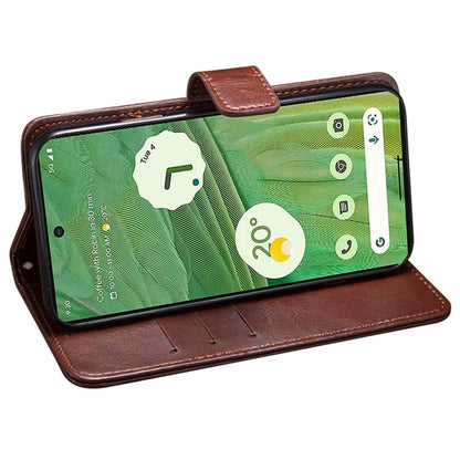 IDEWEI For Google Pixel 8 Pro Case Shockproof Leather Wallet Stand Mobile Phone Cover