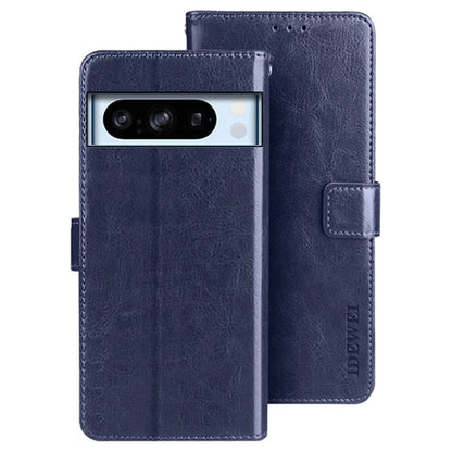 IDEWEI For Google Pixel 8 Pro Case Shockproof Leather Wallet Stand Mobile Phone Cover