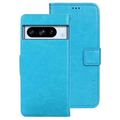 IDEWEI For Google Pixel 8 Pro Case Shockproof Leather Wallet Stand Mobile Phone Cover