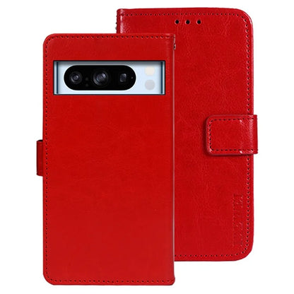 IDEWEI For Google Pixel 8 Pro Case Shockproof Leather Wallet Stand Mobile Phone Cover