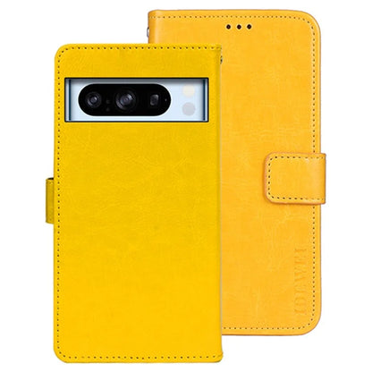 IDEWEI For Google Pixel 8 Pro Case Shockproof Leather Wallet Stand Mobile Phone Cover