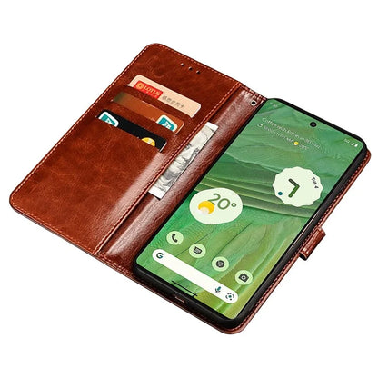 IDEWEI For Google Pixel 8 Pro Case Shockproof Leather Wallet Stand Mobile Phone Cover