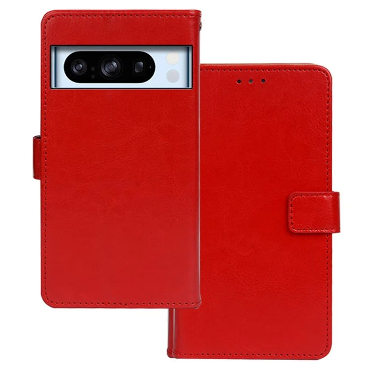 IDEWEI For Google Pixel 8 Pro Case Wallet Stand PU Leather Mobile Phone Cover