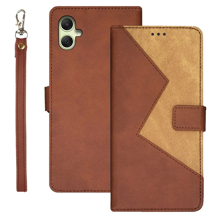 IDEWEI For Samsung Galaxy A05 4G Case Shockproof Leather Phone Stand Shell with Card Slots