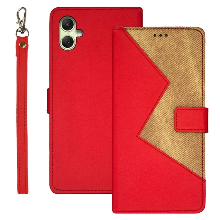 IDEWEI For Samsung Galaxy A05 4G Case Shockproof Leather Phone Stand Shell with Card Slots