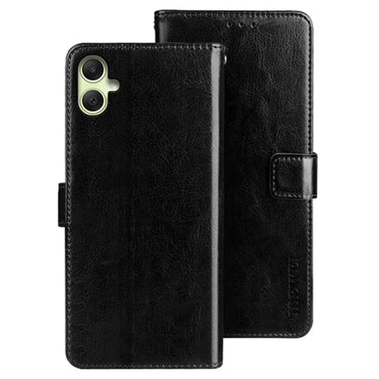 IDEWEI For Samsung Galaxy A05 4G Case Crazy Horse Texture Leather Phone Cover