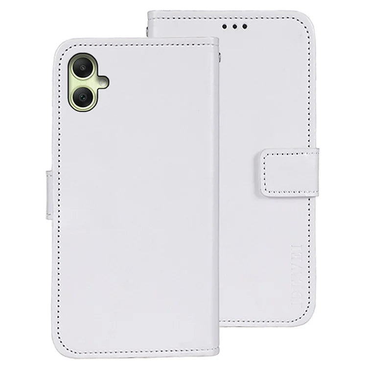 IDEWEI For Samsung Galaxy A05 4G Case Crazy Horse Texture Leather Phone Cover