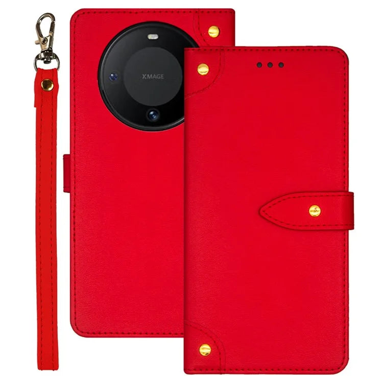 IDEWEI For Huawei Mate 60 Pro Case Card Holder Phone Leather Cover