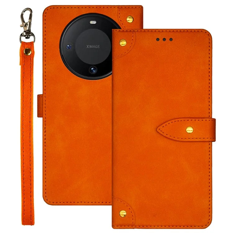 IDEWEI For Huawei Mate 60 Pro Case Card Holder Phone Leather Cover