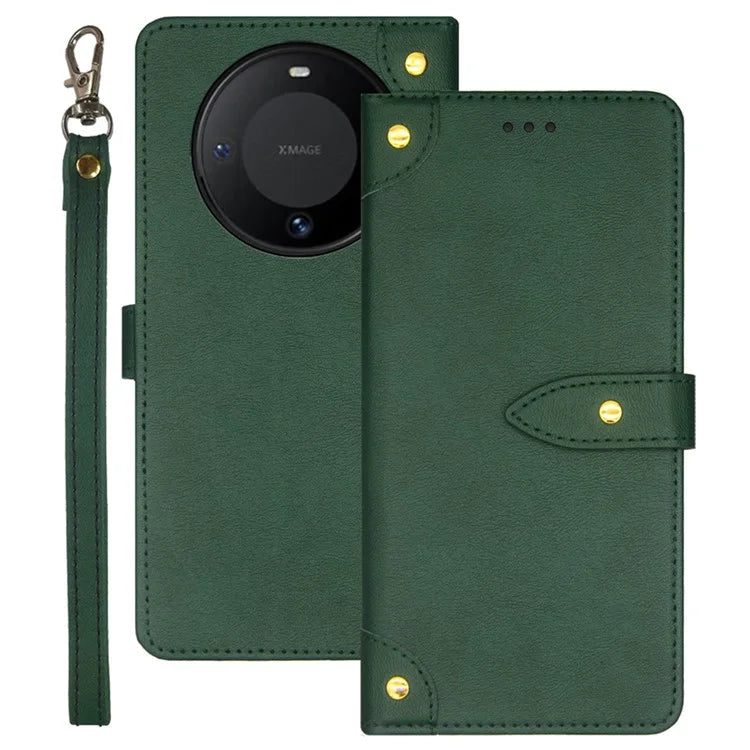 IDEWEI For Huawei Mate 60 Pro Case Card Holder Phone Leather Cover