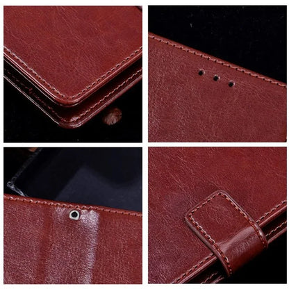 IDEWEI Leather Cover for Huawei Mate 60 Pro Case with Wallet Stand