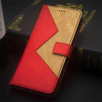 IDEWEI For Huawei Mate 60 Pro Case PU Leather Stand Cover Card Slots Mobile Phone Shell