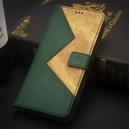 IDEWEI For Huawei Mate 60 Pro Case PU Leather Stand Cover Card Slots Mobile Phone Shell