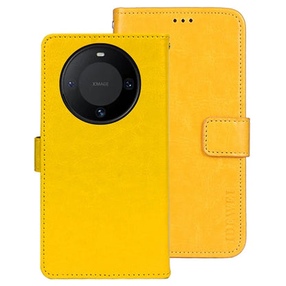 IDEWEI For Huawei Mate 60 Case PU Leather Magnetic Clasp Wallet Cover
