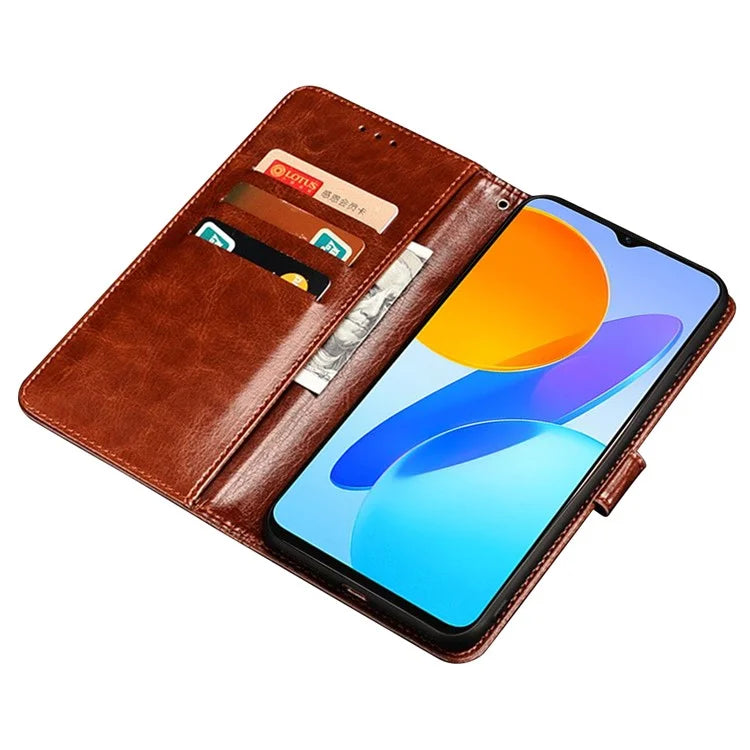 IDEWEI For Huawei Mate 60 Case PU Leather Magnetic Clasp Wallet Cover