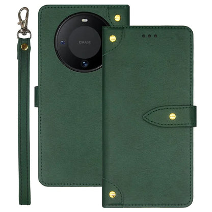 IDEWEI For Huawei Mate 60 Case PU Leather Stand Cover with Card Holder