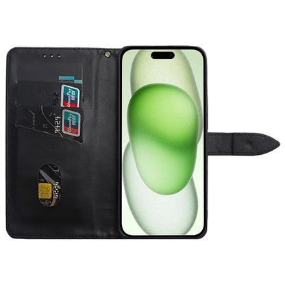 IDEWEI For iPhone 15 Plus Leather Case Card Holder Phone Stand Cover