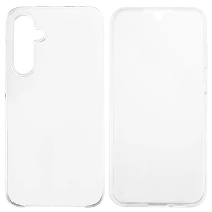 For Samsung Galaxy S23 FE Case Transparent Phone Cover with PET Screen Protector