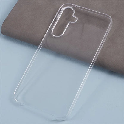 For Samsung Galaxy S23 FE Case Transparent Phone Cover with PET Screen Protector