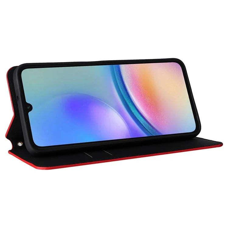For Samsung Galaxy A05s 4G / M14 4G Case Magnetic Closing Leather Wallet Cover