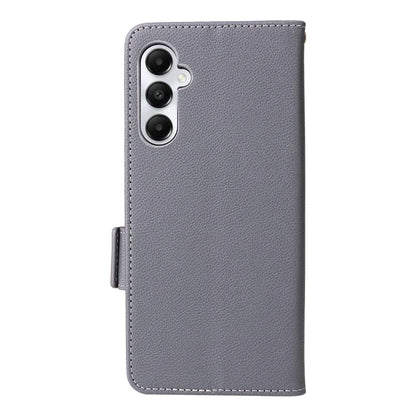 For Samsung Galaxy A05s 4G / M14 4G Case Litchi Texture Wallet Leather Phone Cover with Strap