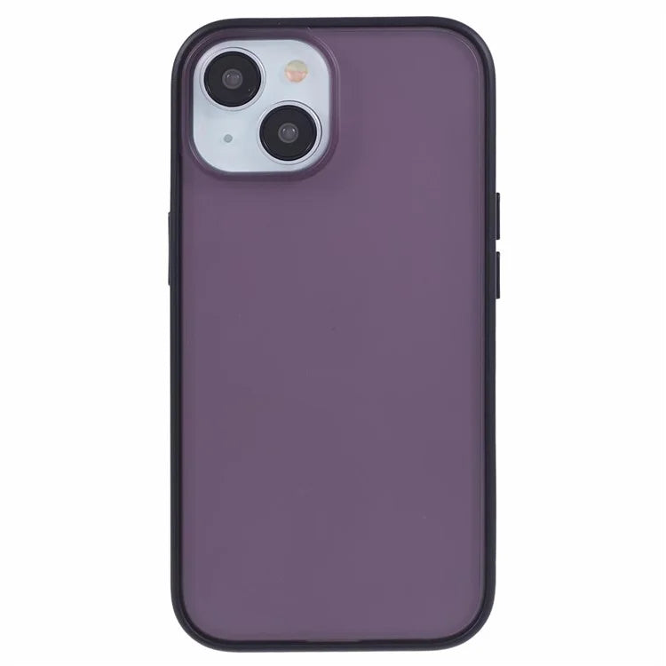 Protective Cover for iPhone 14 Plus Case Anti-Drop Matte TPU + PC Phone Case