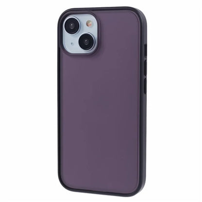Matte TPU + PC Cover for iPhone 13 6.1 inch Case Anti-Scratch Slim Phone Case