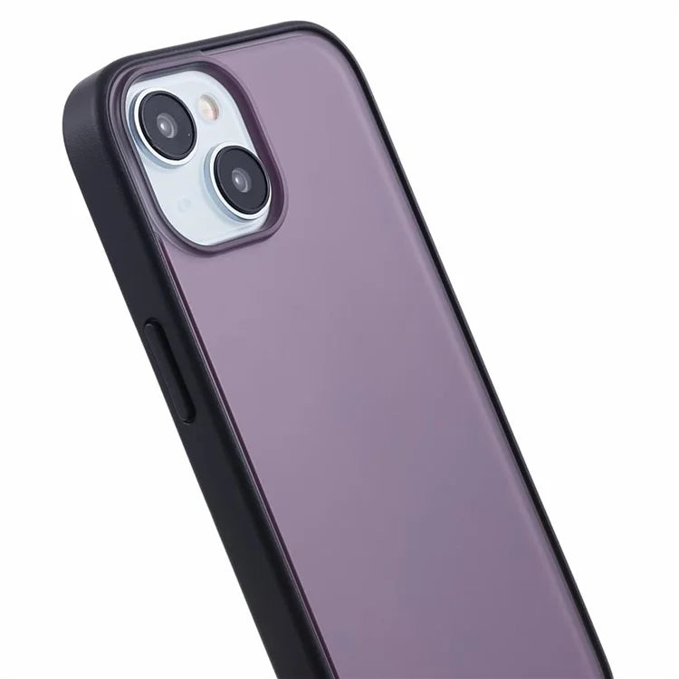 Matte TPU + PC Cover for iPhone 13 6.1 inch Case Anti-Scratch Slim Phone Case