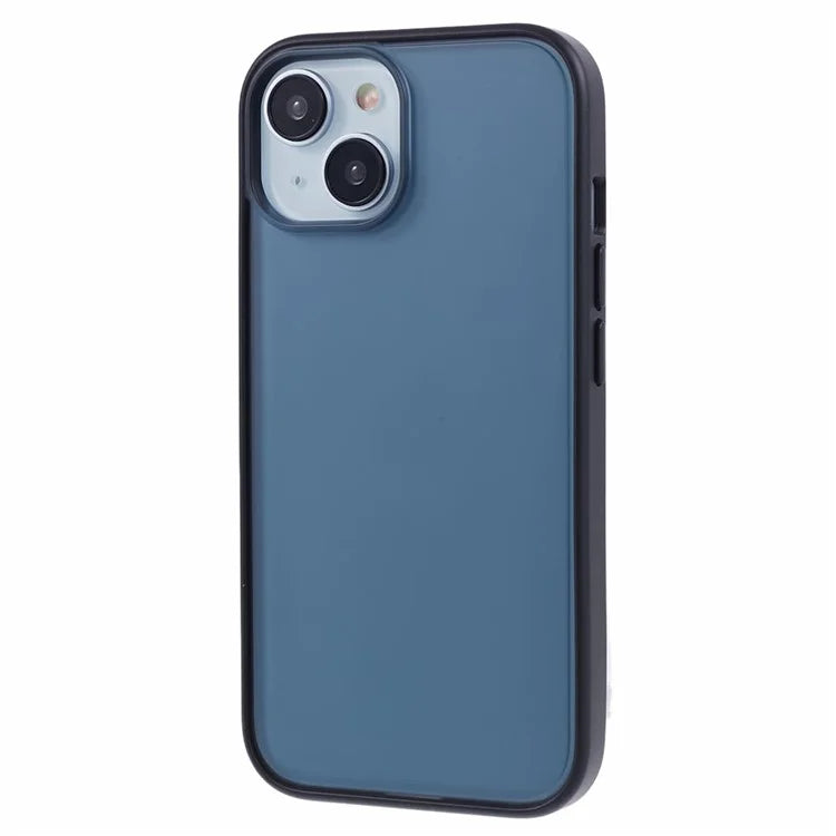 Matte TPU + PC Cover for iPhone 13 6.1 inch Case Anti-Scratch Slim Phone Case