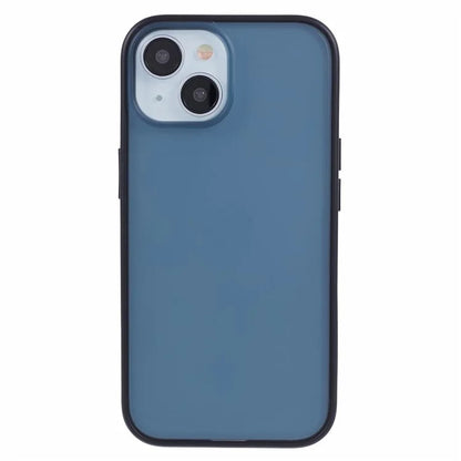 Matte TPU + PC Cover for iPhone 13 6.1 inch Case Anti-Scratch Slim Phone Case