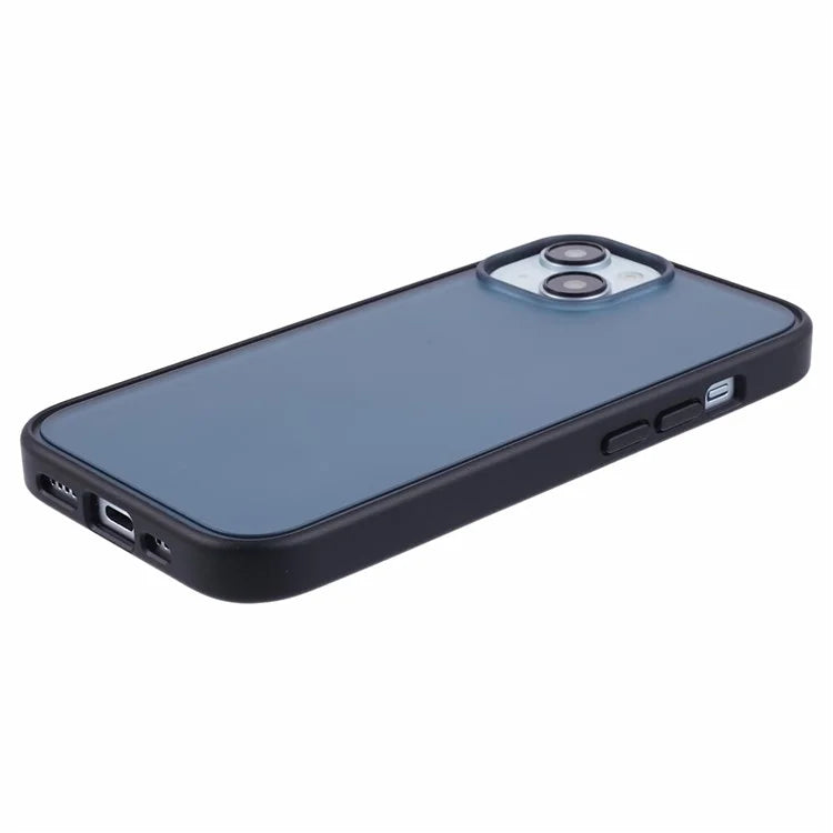 Matte TPU + PC Cover for iPhone 13 6.1 inch Case Anti-Scratch Slim Phone Case