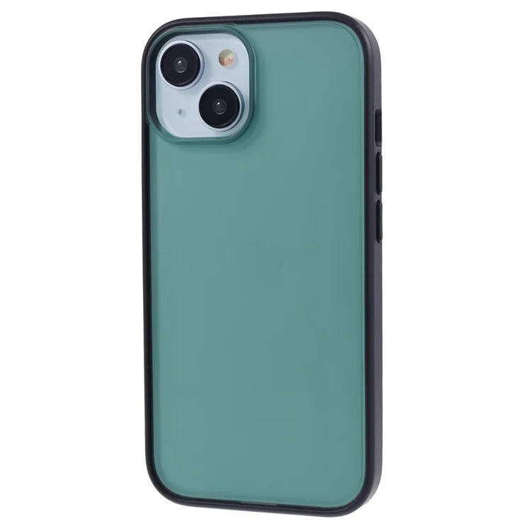 Matte TPU + PC Cover for iPhone 13 6.1 inch Case Anti-Scratch Slim Phone Case