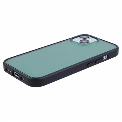 Matte TPU + PC Cover for iPhone 13 6.1 inch Case Anti-Scratch Slim Phone Case