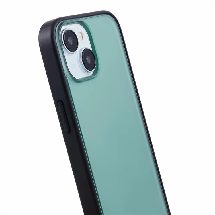 Matte TPU + PC Cover for iPhone 13 6.1 inch Case Anti-Scratch Slim Phone Case