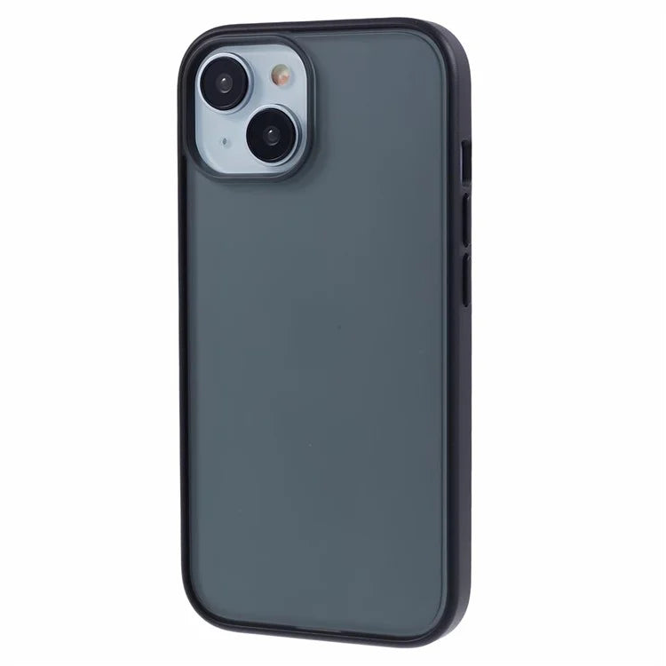 Matte TPU + PC Cover for iPhone 13 6.1 inch Case Anti-Scratch Slim Phone Case