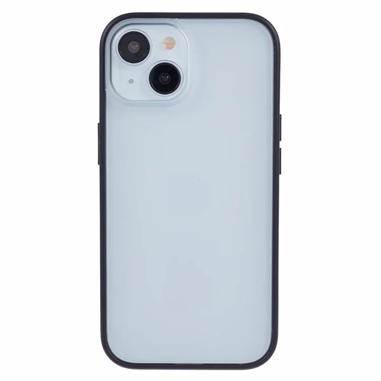 Matte TPU + PC Cover for iPhone 13 6.1 inch Case Anti-Scratch Slim Phone Case