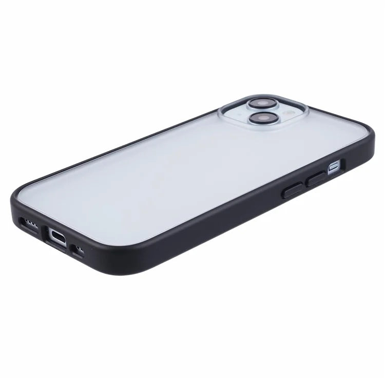 Matte TPU + PC Cover for iPhone 13 6.1 inch Case Anti-Scratch Slim Phone Case