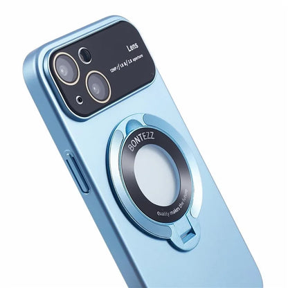 VOERO For iPhone 13 6.1 inch Case Compatible with MagSafe Kickstand Hard PC Phone Cover