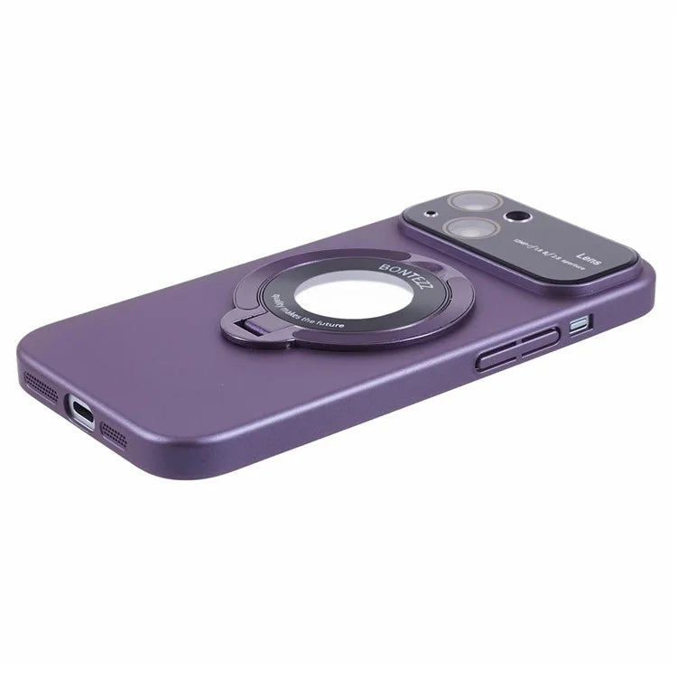 VOERO For iPhone 13 6.1 inch Case Compatible with MagSafe Kickstand Hard PC Phone Cover