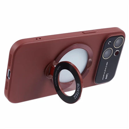 VOERO For iPhone 13 6.1 inch Case Compatible with MagSafe Kickstand Hard PC Phone Cover