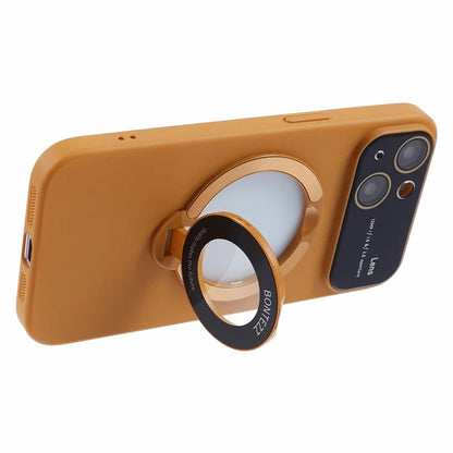 VOERO For iPhone 13 6.1 inch Case Compatible with MagSafe Kickstand Hard PC Phone Cover